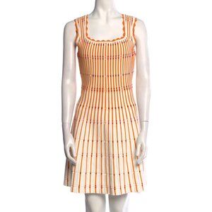 Lela Rose Striped Mini Dress
